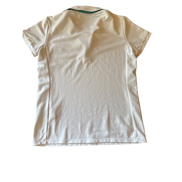 RLX Ralph Lauren  Polo Shirt White/Blue Size S Polyester/Elastane - Picture 3 of 5